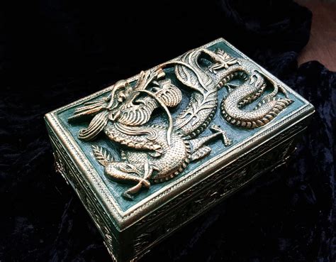 antique dragon box for sale 